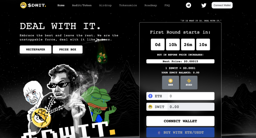How To Buy Deal With It ($DWIT) Token – Easy Guide