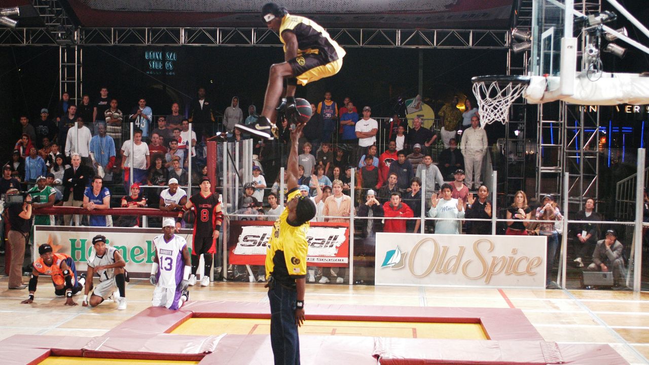 Stan Fletcher in the Series 2 Dunk Contest.