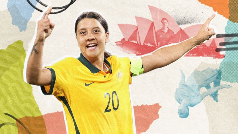 Sam Kerr: the superstar carrying Australia’s hopes on her shoulders