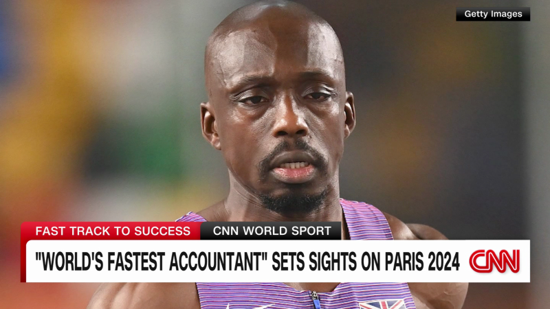 ‘World’s fastest accountant’ sets sights on Paris 2024