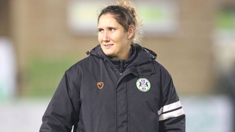 Hannah Dingley becomes first female head coach in English men’s professional football