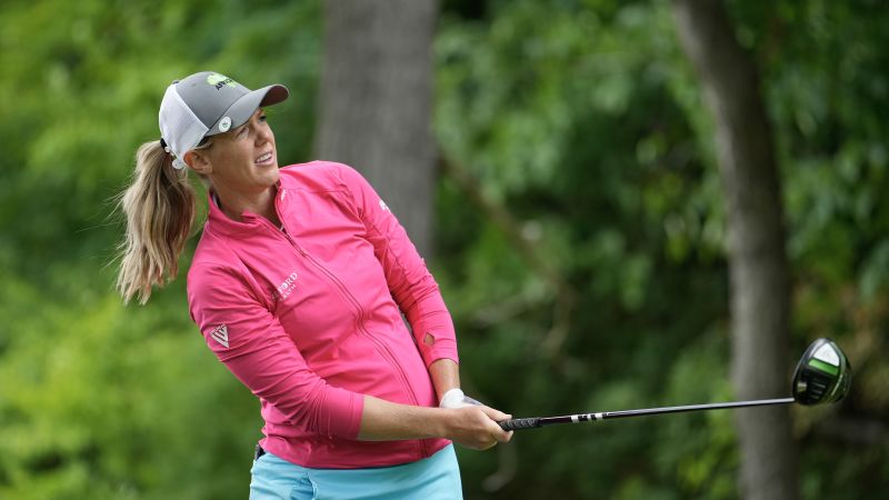 Amy Olson: What to eat at a golf major when you’re seven months pregnant – peanut butter and jelly sandwiches