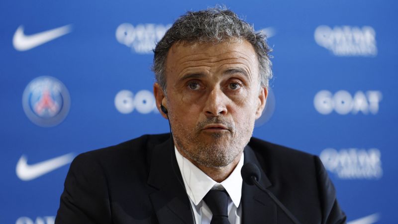 Newly unveiled PSG coach Luis Enrique swerves question on Kylian Mbappé’s future