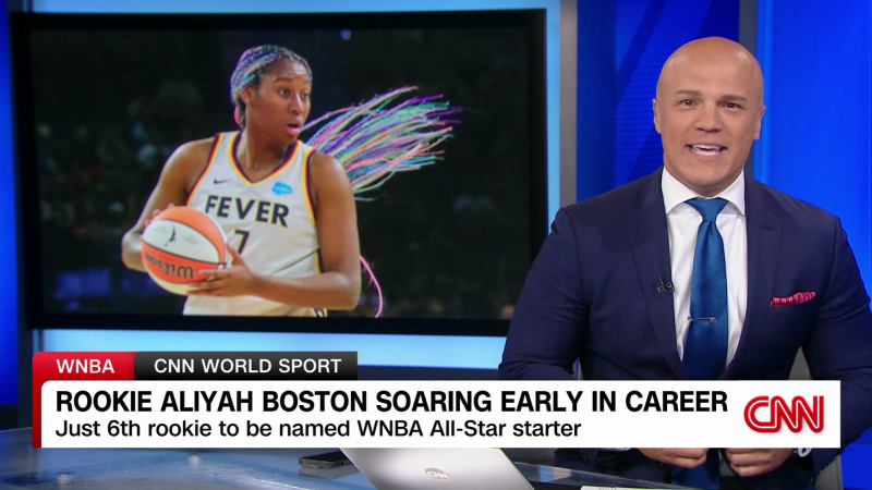 WNBA rookie sensation Aliyah Boston joins World Sport