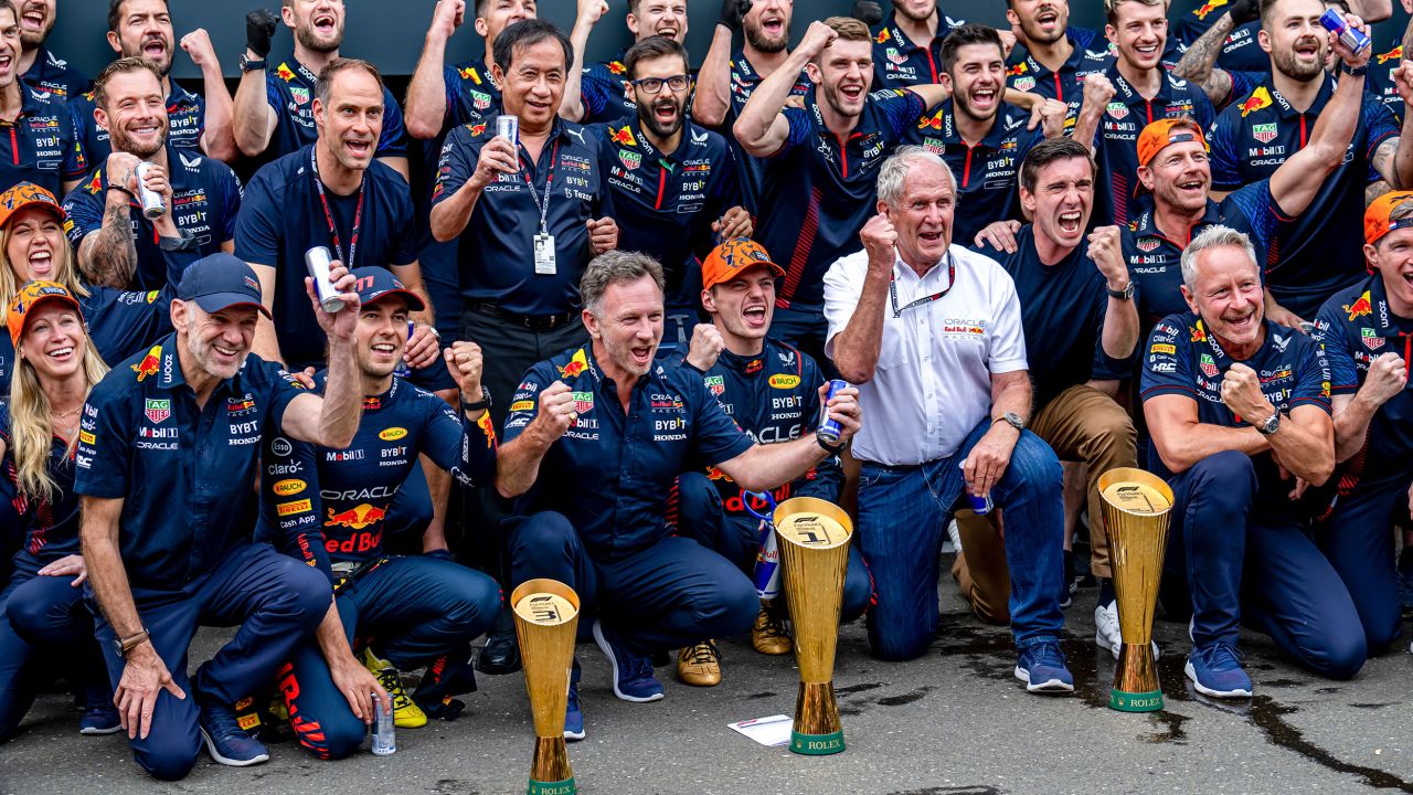 RED BULL RING, AUSTRIA - JULY 02: Max Verstappen, Red Bull Racing RB19 after the F1 Grand Prix of Austria at Red Bull Ring on July 02, 2023 in Spielberg, Austria.