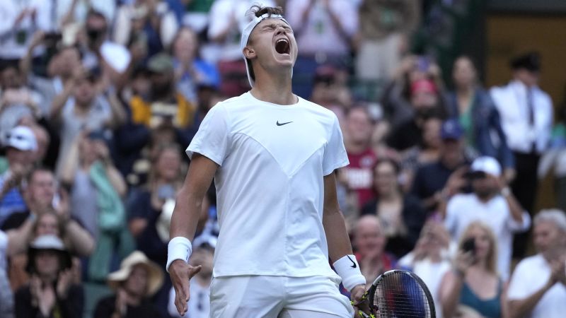 How Holger Rune’s mom is inspiring his quarterfinal run at Wimbledon