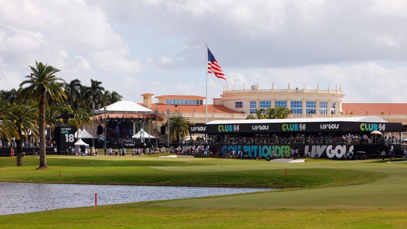 LIV Golf’s $50 million season-ending championship moved from Saudi Arabia to Trump National Doral