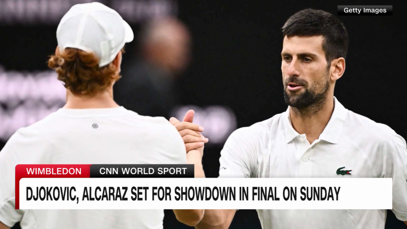 Wimbledon: Djokovic, Alcaraz set for showdown on Sunday