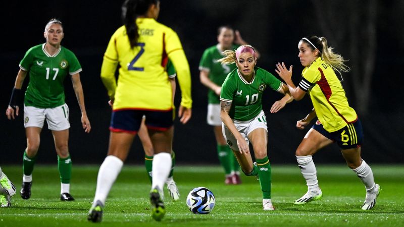 Republic of Ireland abandons ‘overly physical’ pre-Women’s World Cup friendly with Colombia after 20 minutes