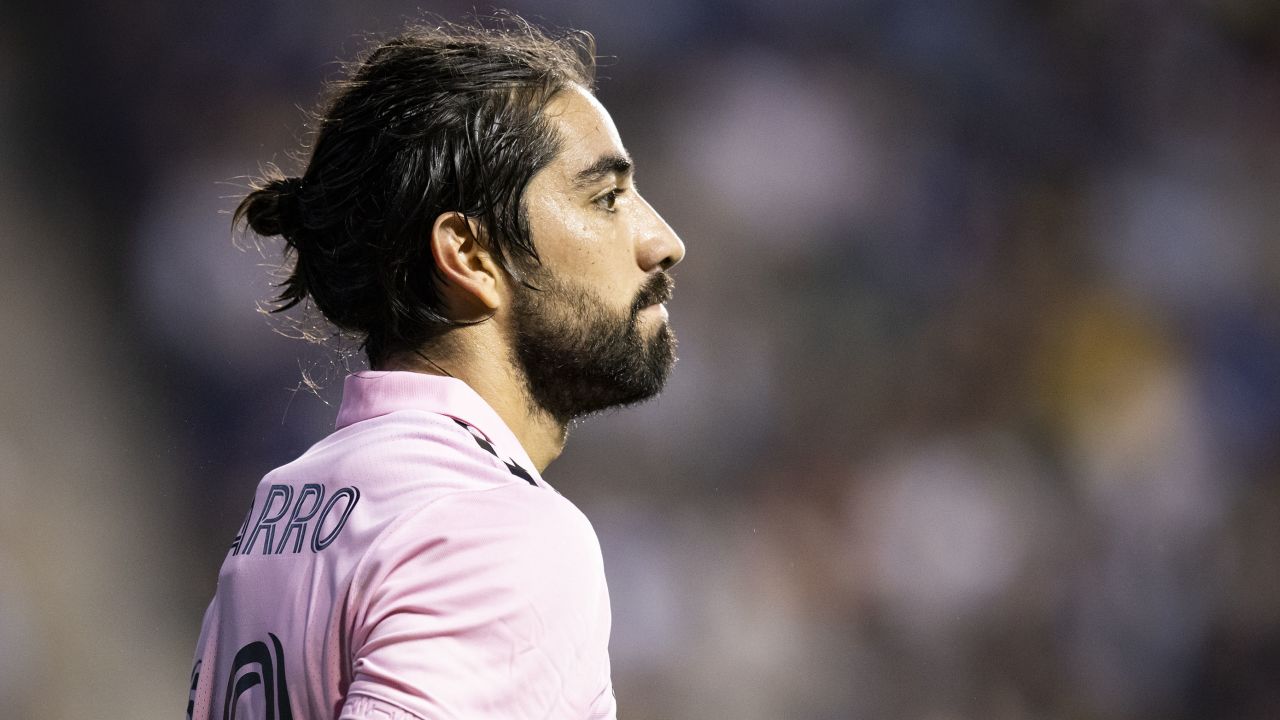 CHESTER, PENNSYLVANIA - JUNE 24: Rodolfo Pizarro #20 of Inter Miami in the second half of the Major League Soccer match against the Philadelphia Union at Subaru Park on June 24, 2023 in Chester, Pennsylvania. (Photo by Ira L. Black - Corbis/Getty Images)