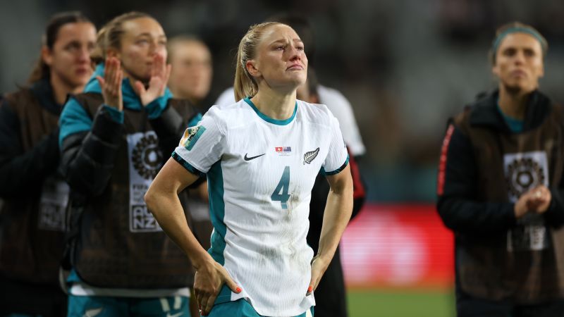 New Zealand becomes first host nation to be knocked out of Women’s World Cup at the group stage