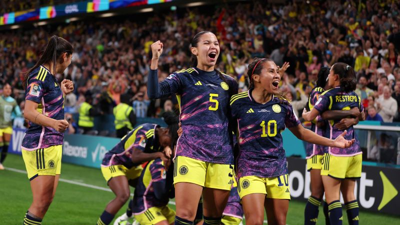 Colombia stages stunning upset against Germany in Women’s World Cup