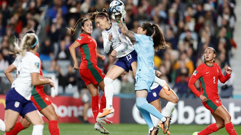 US survives late scare to reach Women’s World Cup round of 16