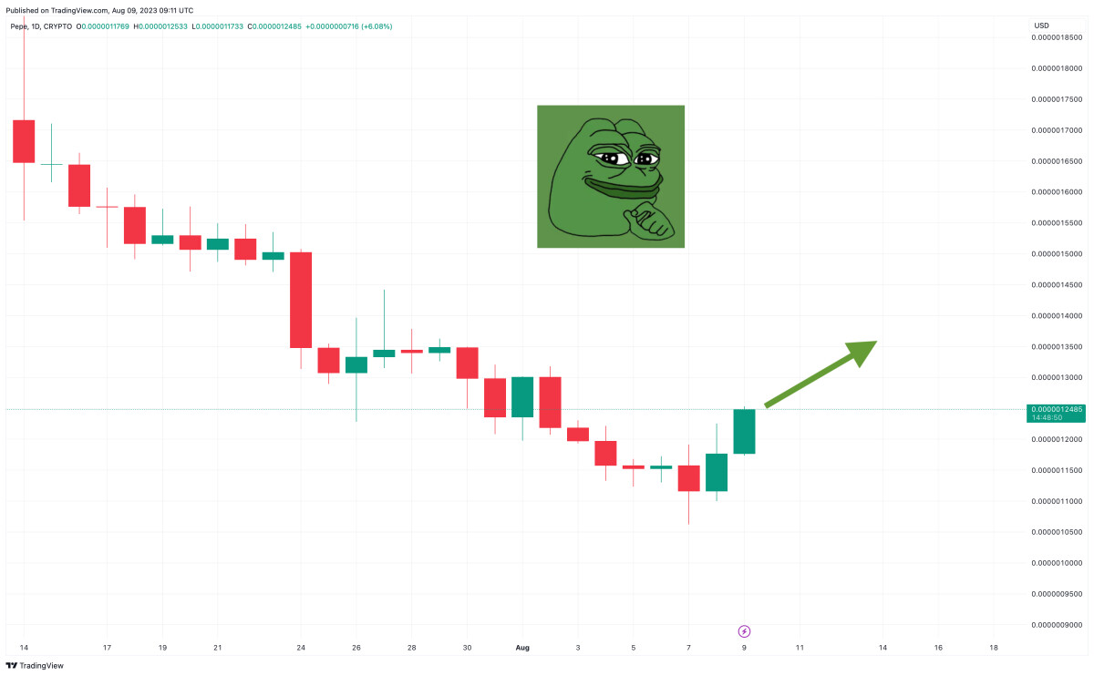 Pepe Coin Price Prediction as PEPE Surges Up 15% and Becomes Best Performing Meme Coin in the Market – What’s Going On?