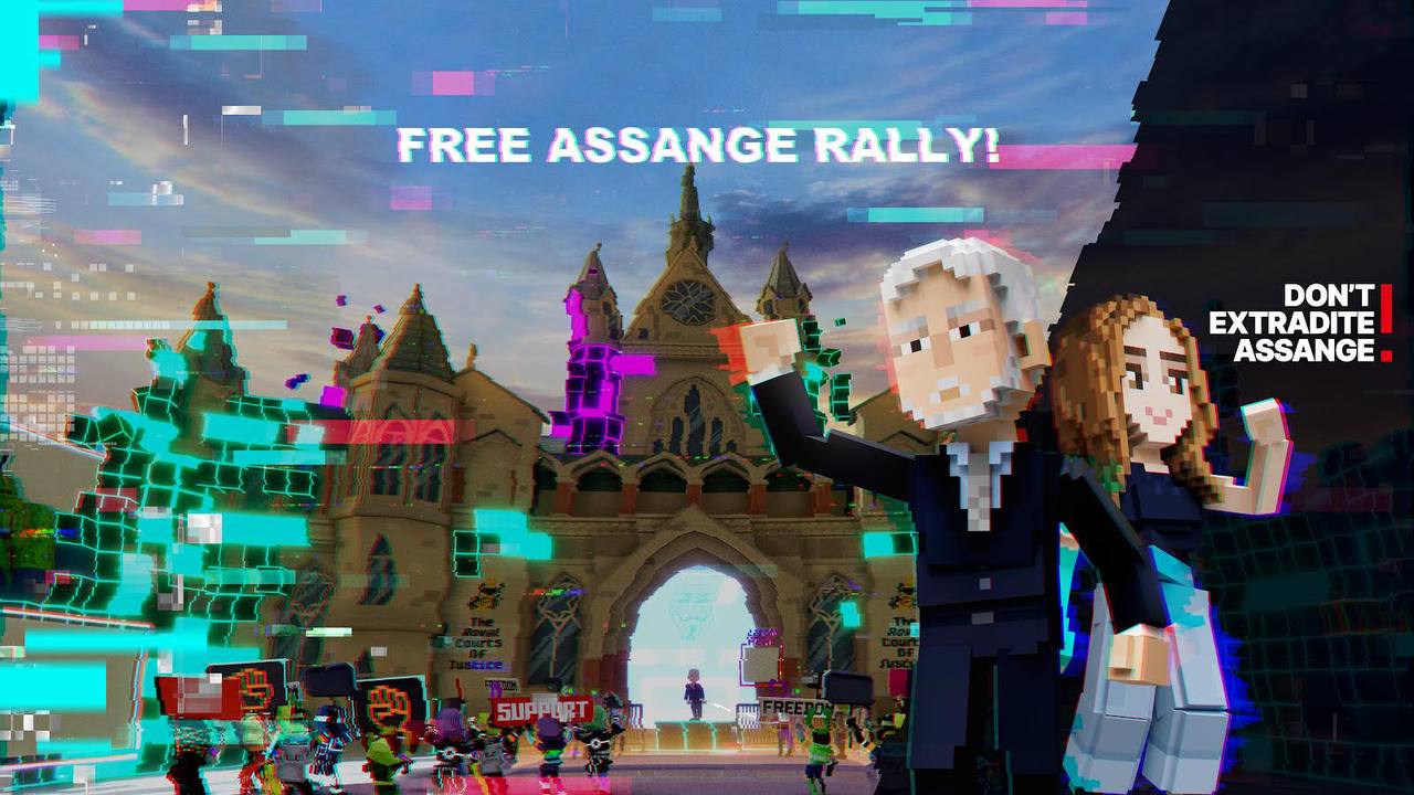 Exclusive: ‘Pioneering’ Virtual Rally in Support of Julian Assange to Launch in Metaverse – Not to Replace But ‘Heavily’ Promote Real-Life Protests, Organizers and Wistaverse Co-founder Said in Interview