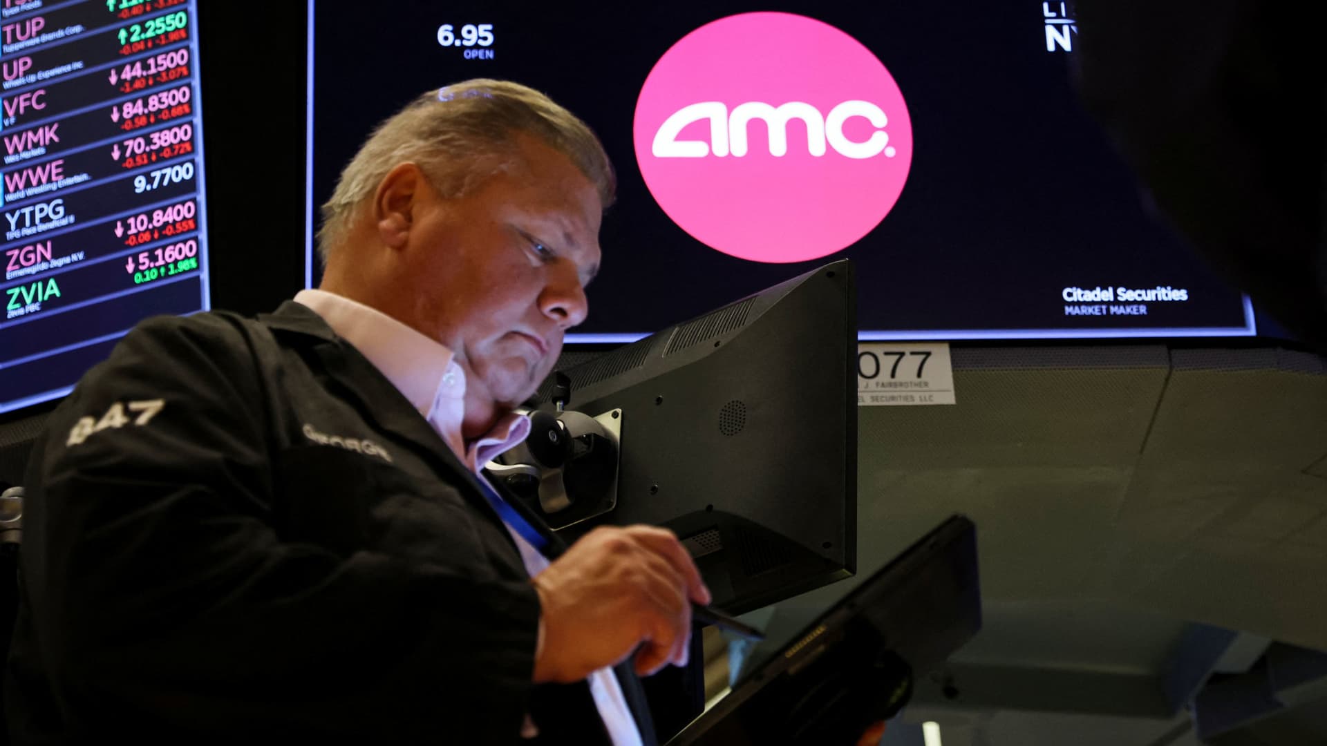 Stocks making the biggest moves midday: AMC, U.S. Steel, PayPal, Tesla and more