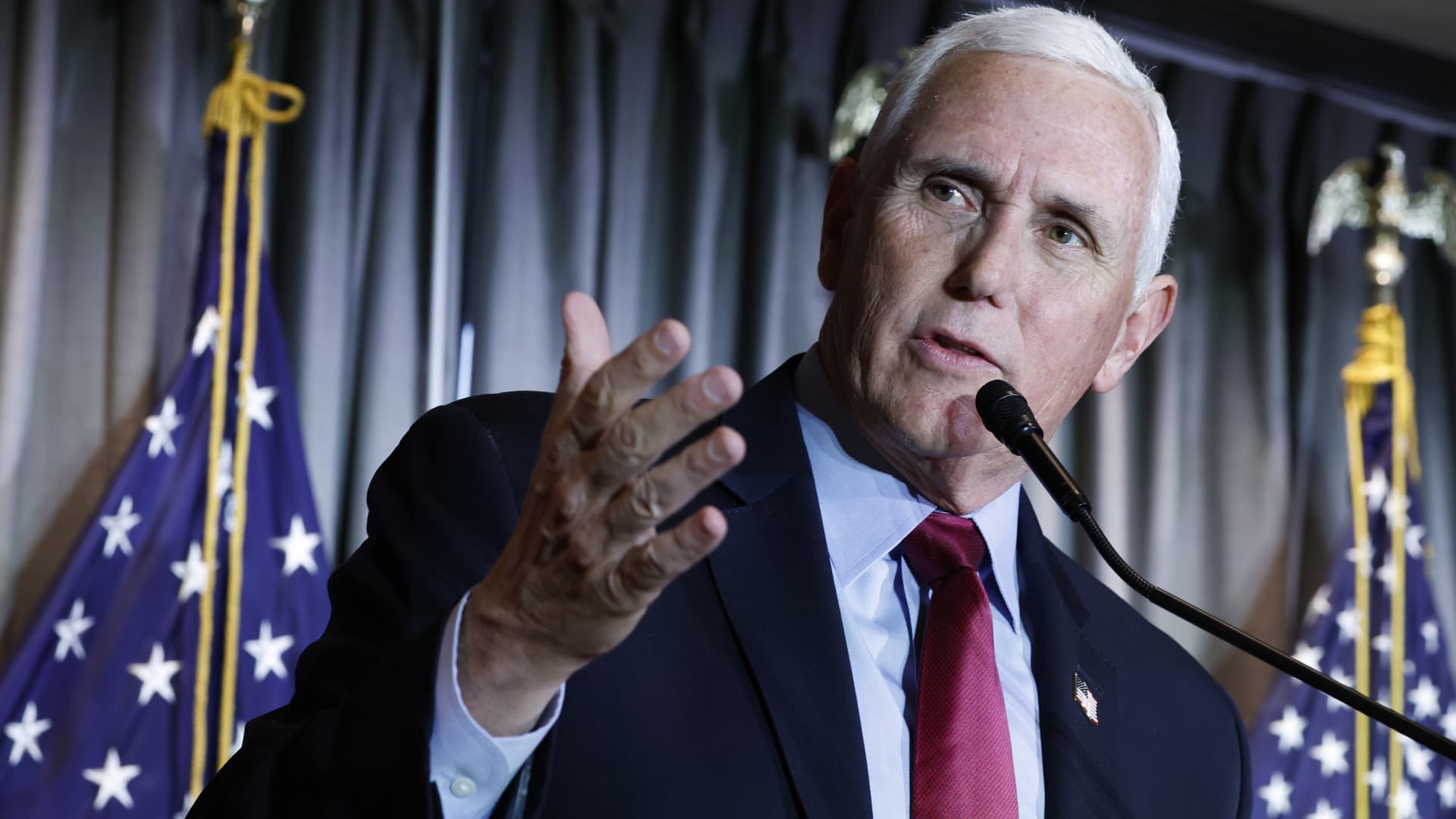 Mike Pence qualifies for first GOP presidential debate, joining Trump, DeSantis, Haley and others