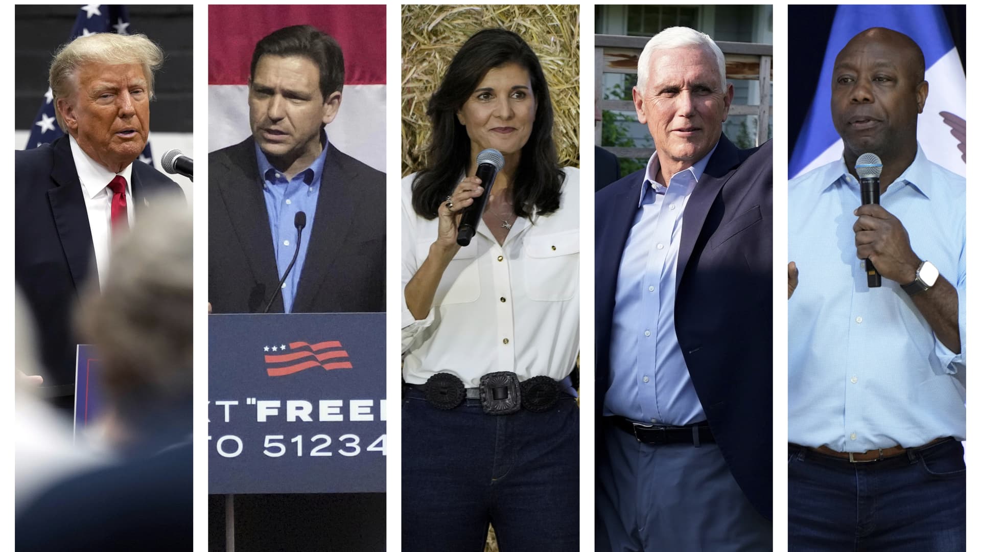 Trump holds big lead in new Iowa poll, but DeSantis and Scott see paths to victory