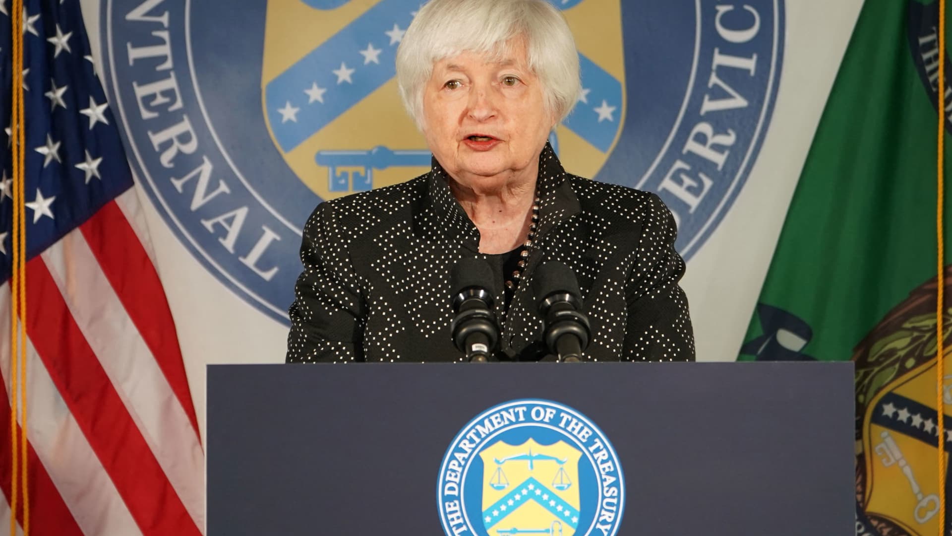 Yellen says the U.S. economy is on track for stable growth thanks to Inflation Reduction Act boost