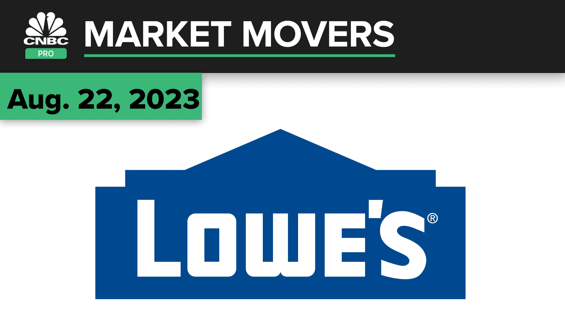 Lowe’s shares jump despite weakening sales. What the pros say to do next