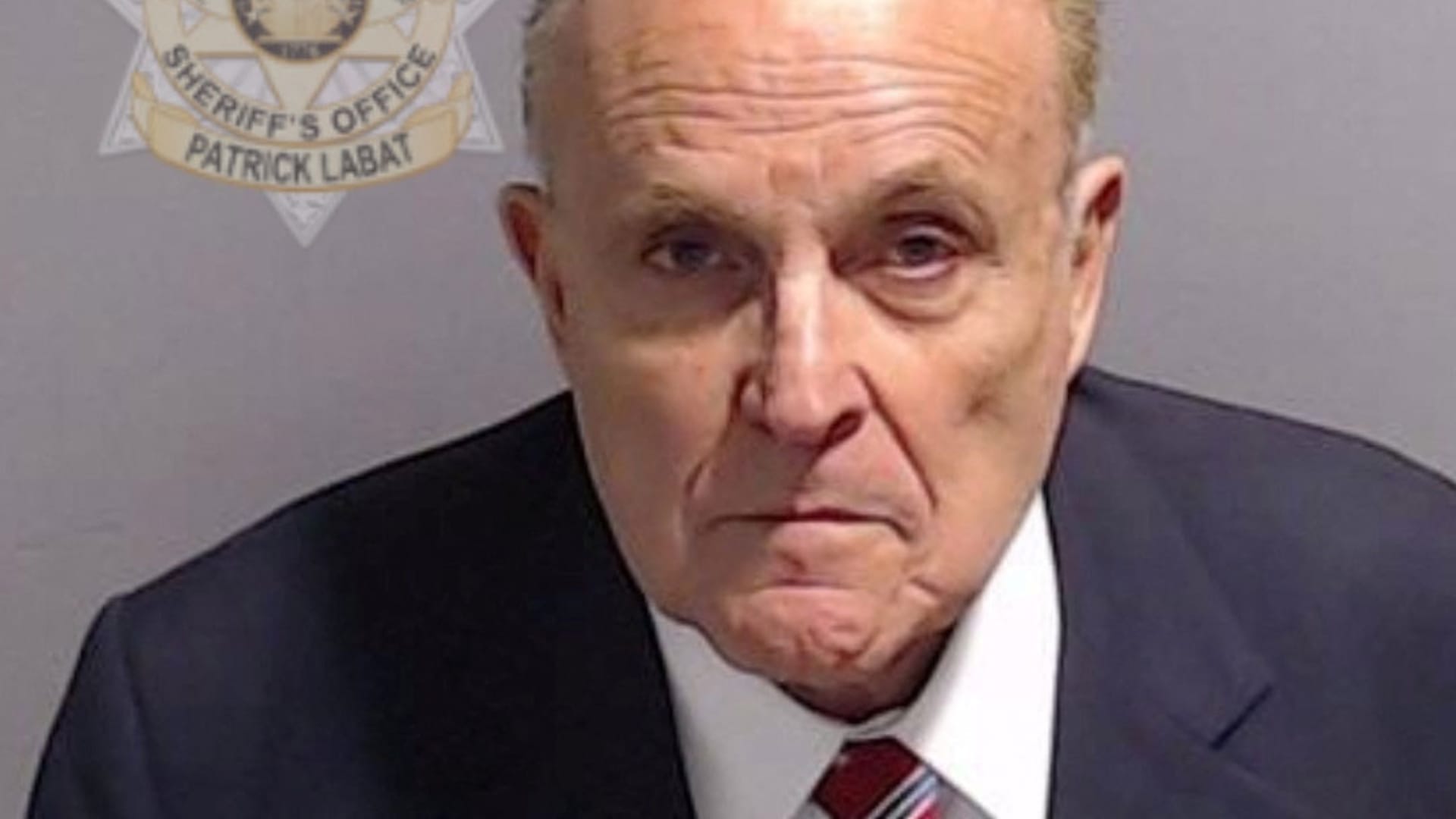 Rudy Giuliani booked in Trump Georgia election interference case, bond set at $150,000