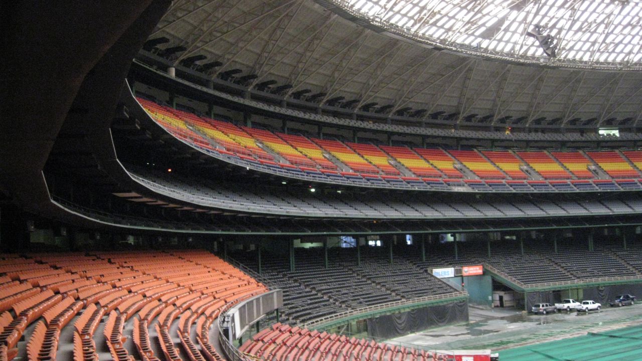 The size of the 18-story Houston Astrodome is both "a challenge and an opportunity," says the National Trust's Stephanie Meeks.