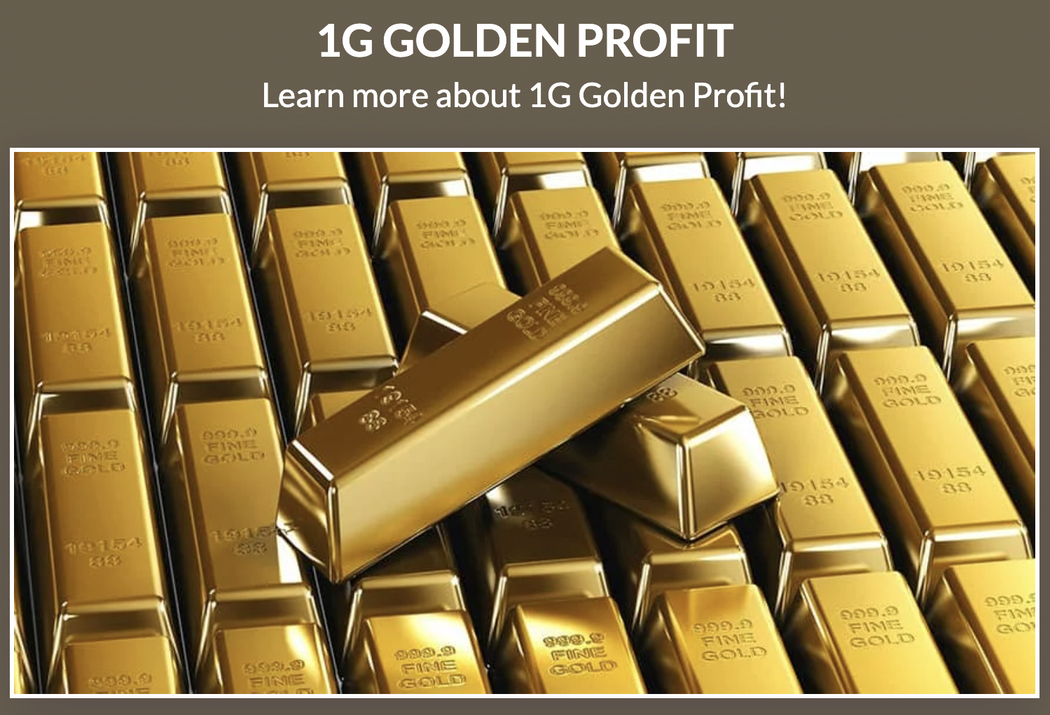 1G Golden Profit Review – Scam or Legitimate Trading Software