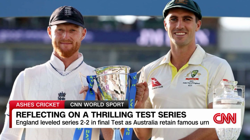 Reflecting on a thrilling Ashes series