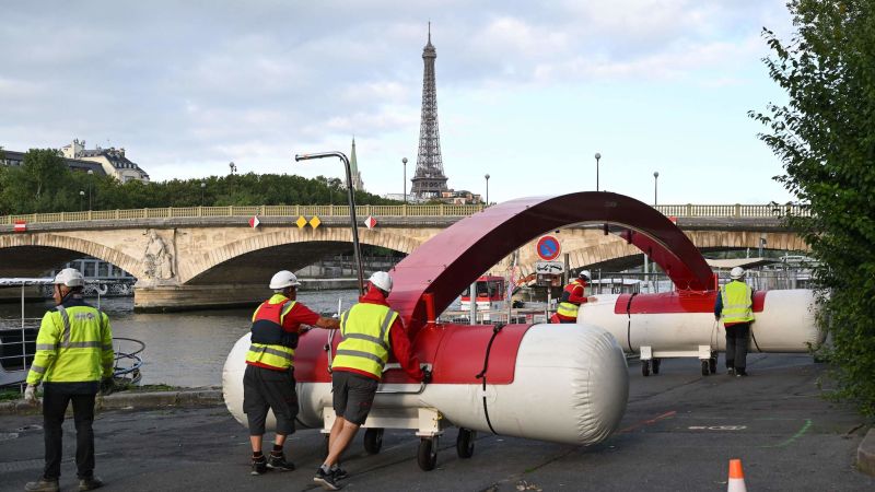 Olympics swimming test event in Seine canceled due to poor water quality