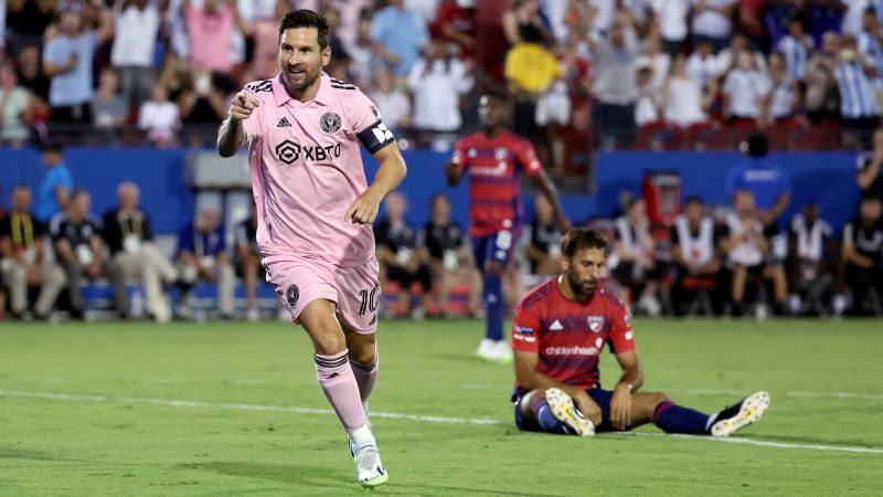 Lionel Messi scores twice as Inter Miami advances to MLS Leagues Cup quarterfinals on penalties