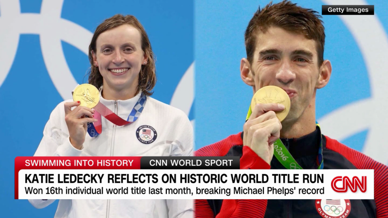 Katie Ledecky reflects on historic world title run