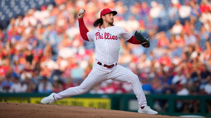 Philadelphia Phillies’ Michael Lorenzen throws no-hitter against Washington Nationals