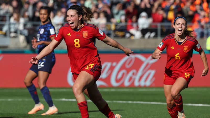 Spain edges past the Netherlands to reach first ever Women’s World Cup semifinals