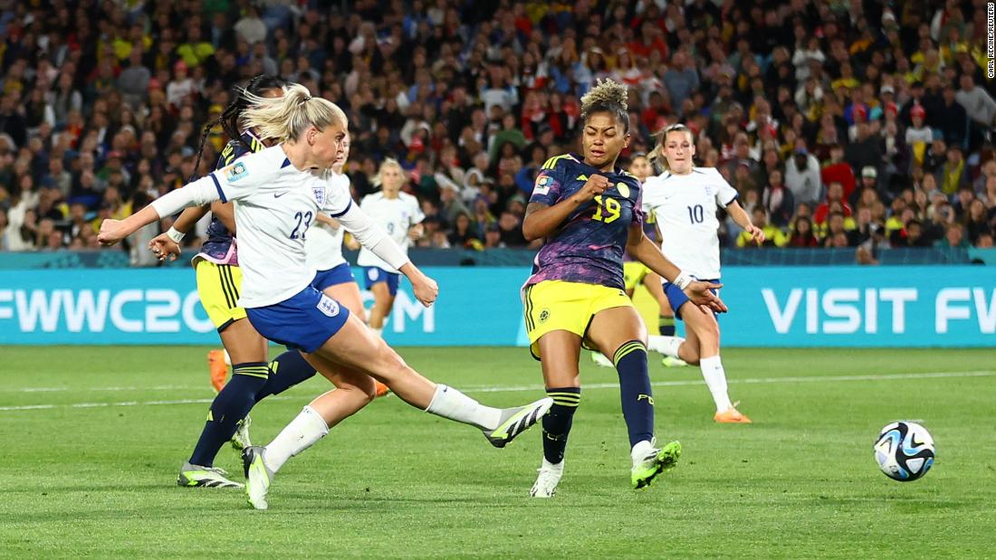 England beats Colombia 2-1 to reach semifinals as Australia makes history