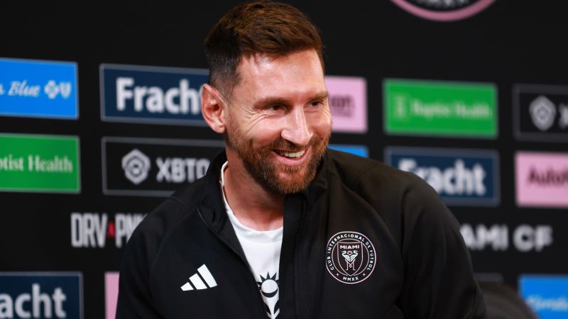 Lionel Messi says he’s ‘very happy’ he chose Inter Miami after leading club to brink of first title in its history