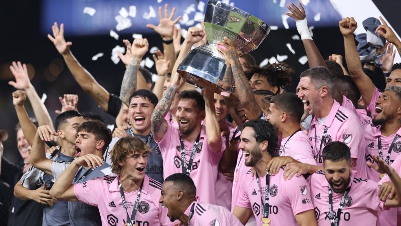 Lionel Messi and Inter Miami capture first trophy in club history with nail-biting victory over Nashville FC in Leagues Cup final