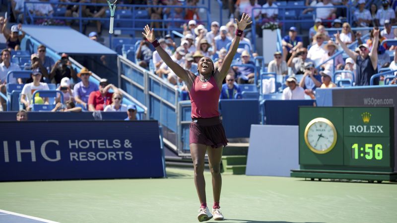 Coco Gauff continues excellent US Open preparation with third title of the season