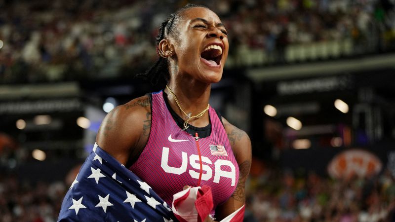 American Sha’Carri Richardson wins women’s 100 meters at world track and field championships