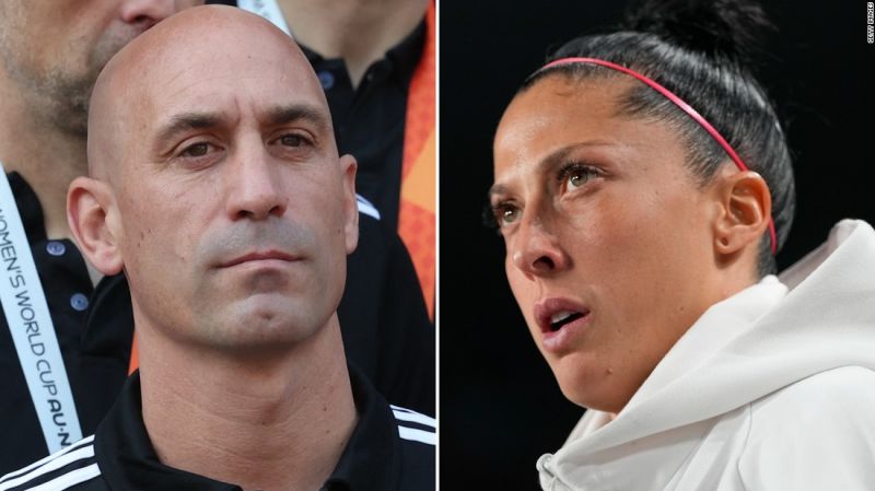 Spain star Jennifer Hermoso submits official complaint against Luis Rubiales over unwanted kiss