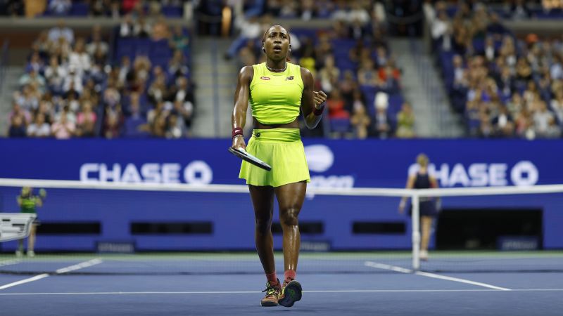 Coco Gauff survives US Open scare as Barack and Michelle Obama watch on in New York