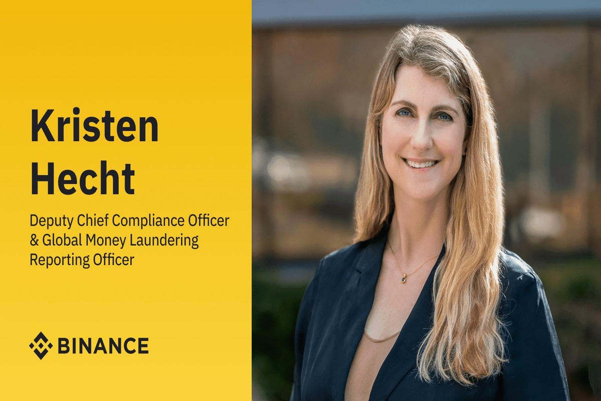 Binance Appoints New Deputy Chief Compliance Officer and Global Money Laundering Reporting Officer