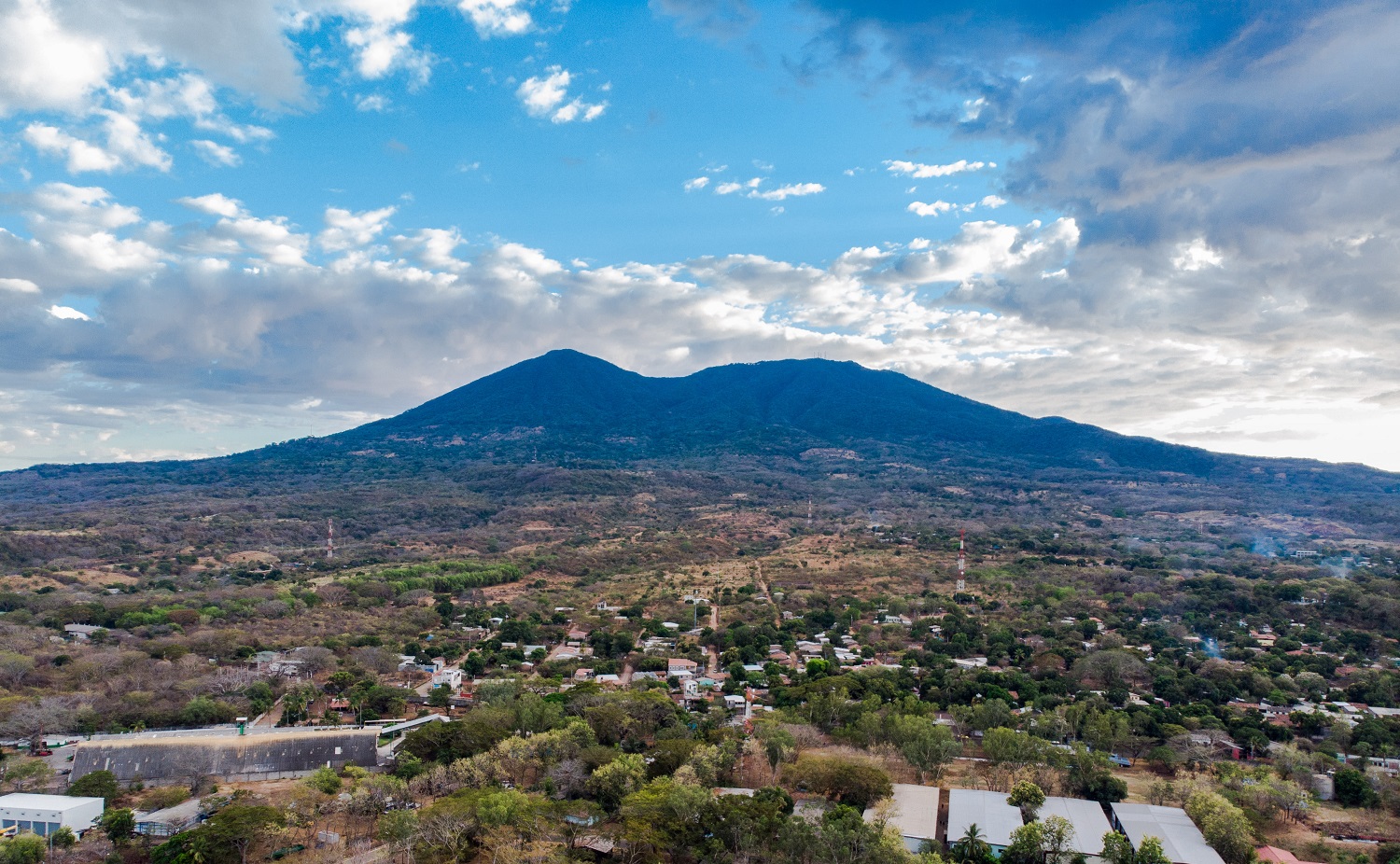 The Conchagua Volcano in El Salvador.