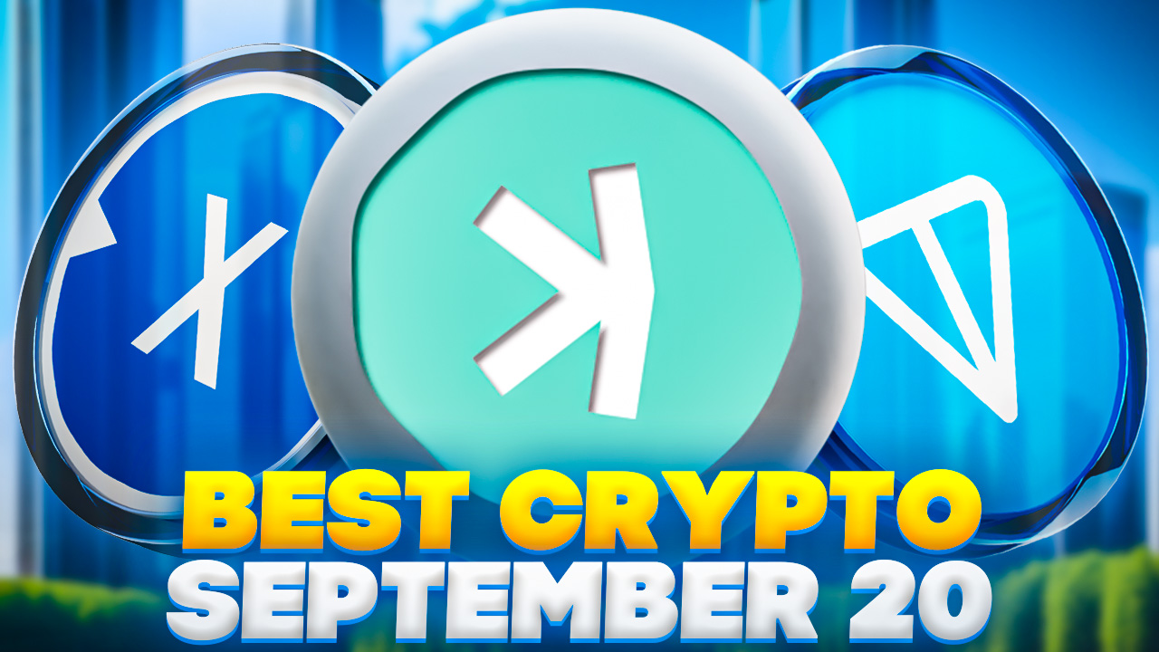 Best Crypto to Buy Now September 20 – XDC Network, Kaspa, Toncoin