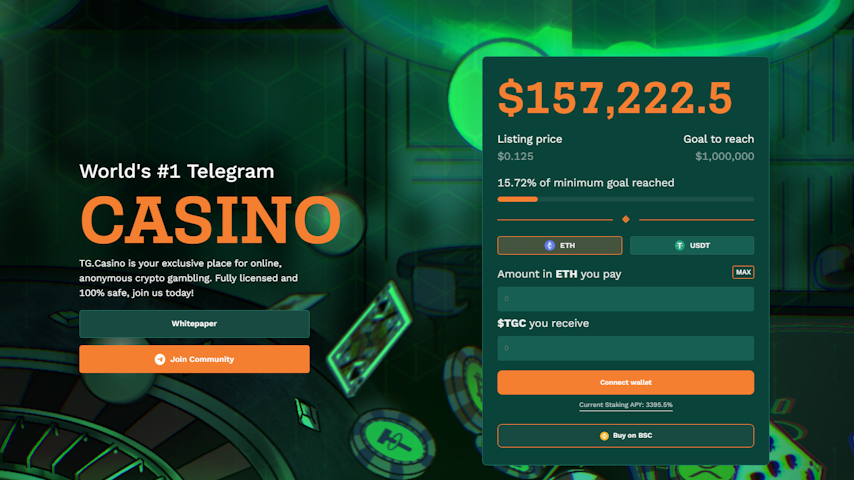 How to Buy TG.Casino Token – Easy Guide