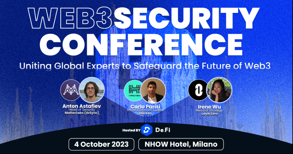 Web3 Security Conference 2023: Uniting Global Experts to Safeguard the Future of Web3