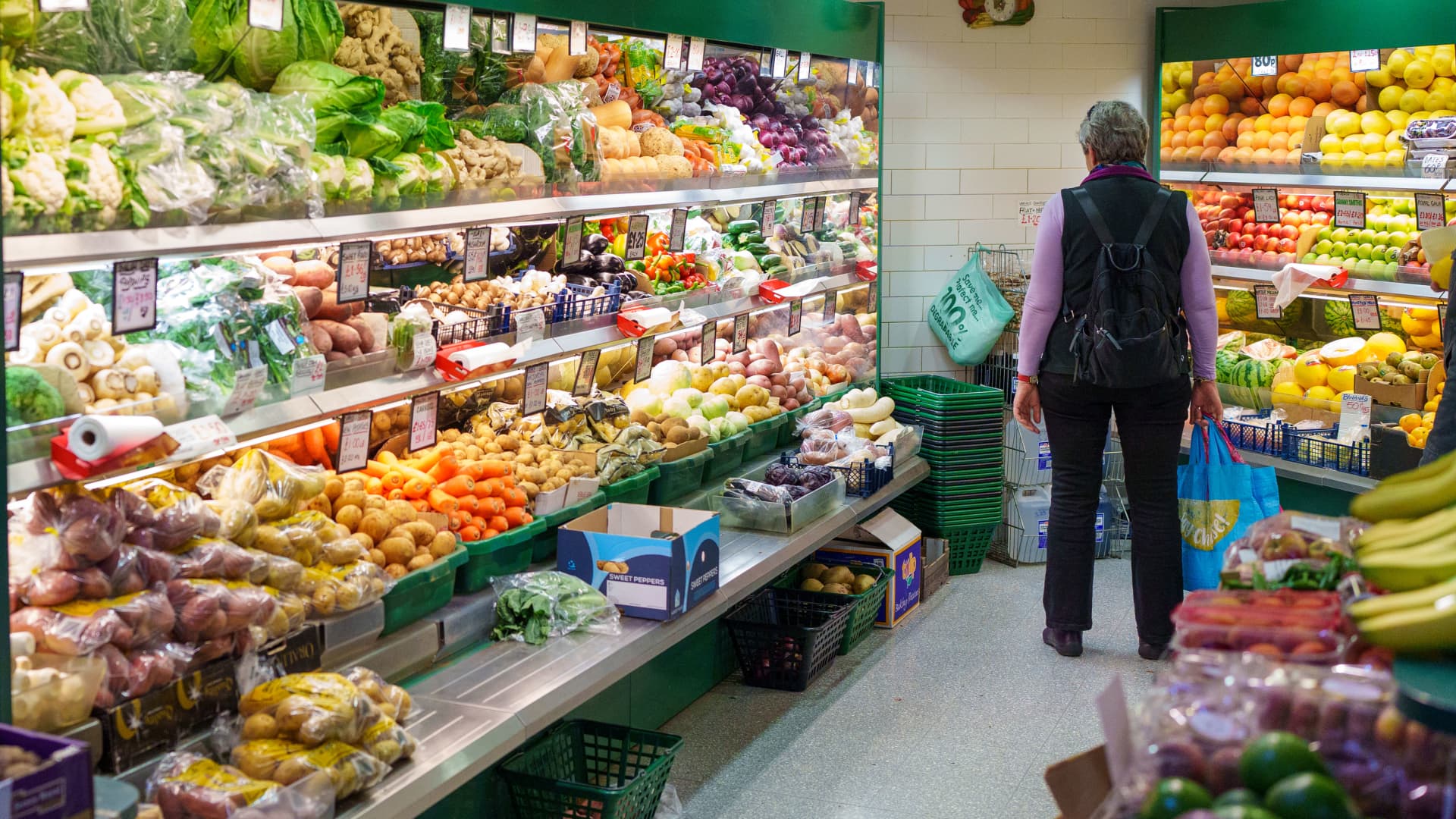 UK inflation dips to 6.7%, below expectations as food prices ease