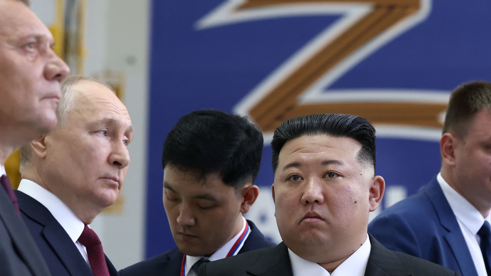 Kim and Putin talks end after two hours, leaders hail alliance stretching back to Cold War era