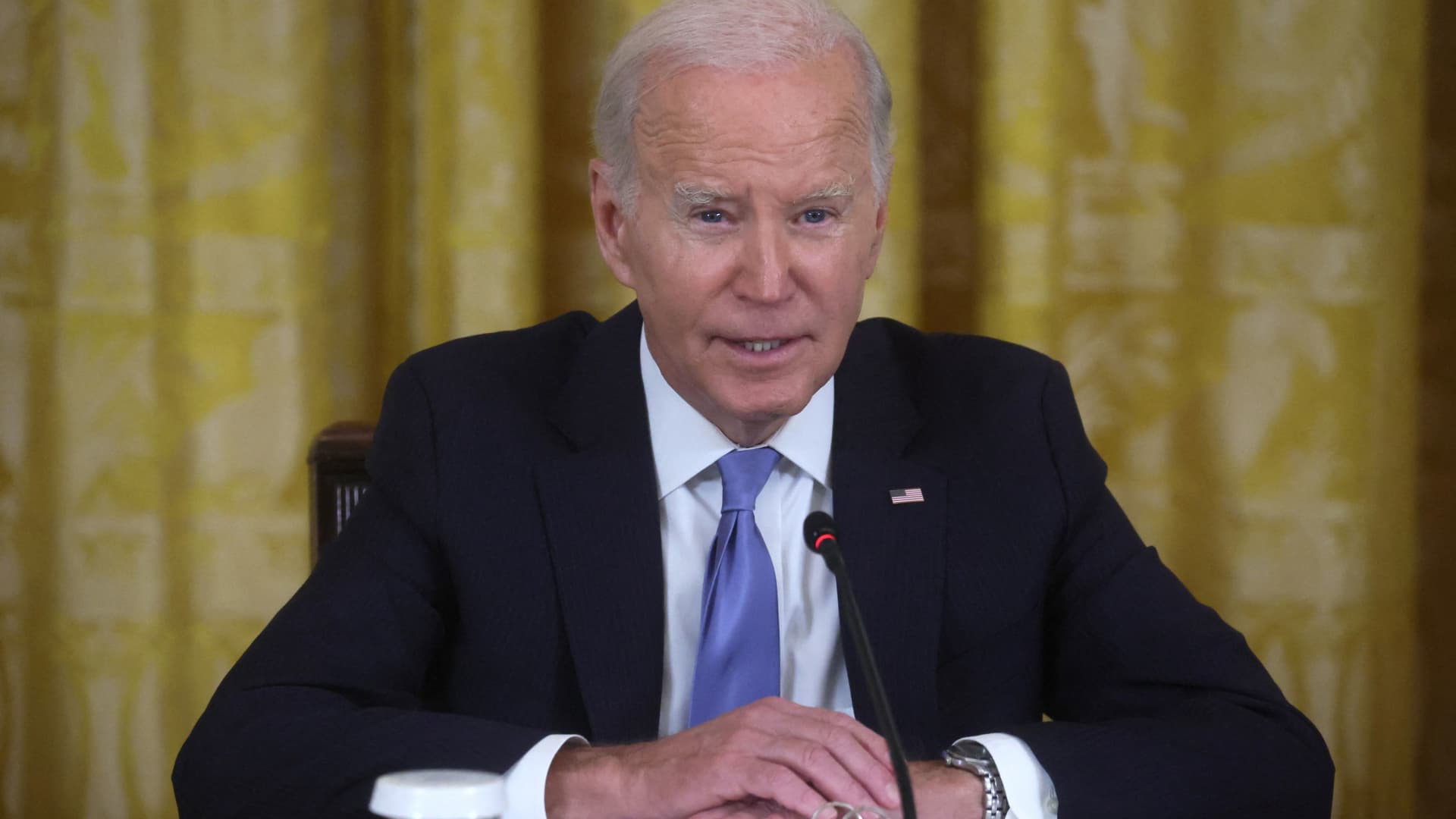 Biden’s visit to UAW picket line not influenced by Trump’s, White House says