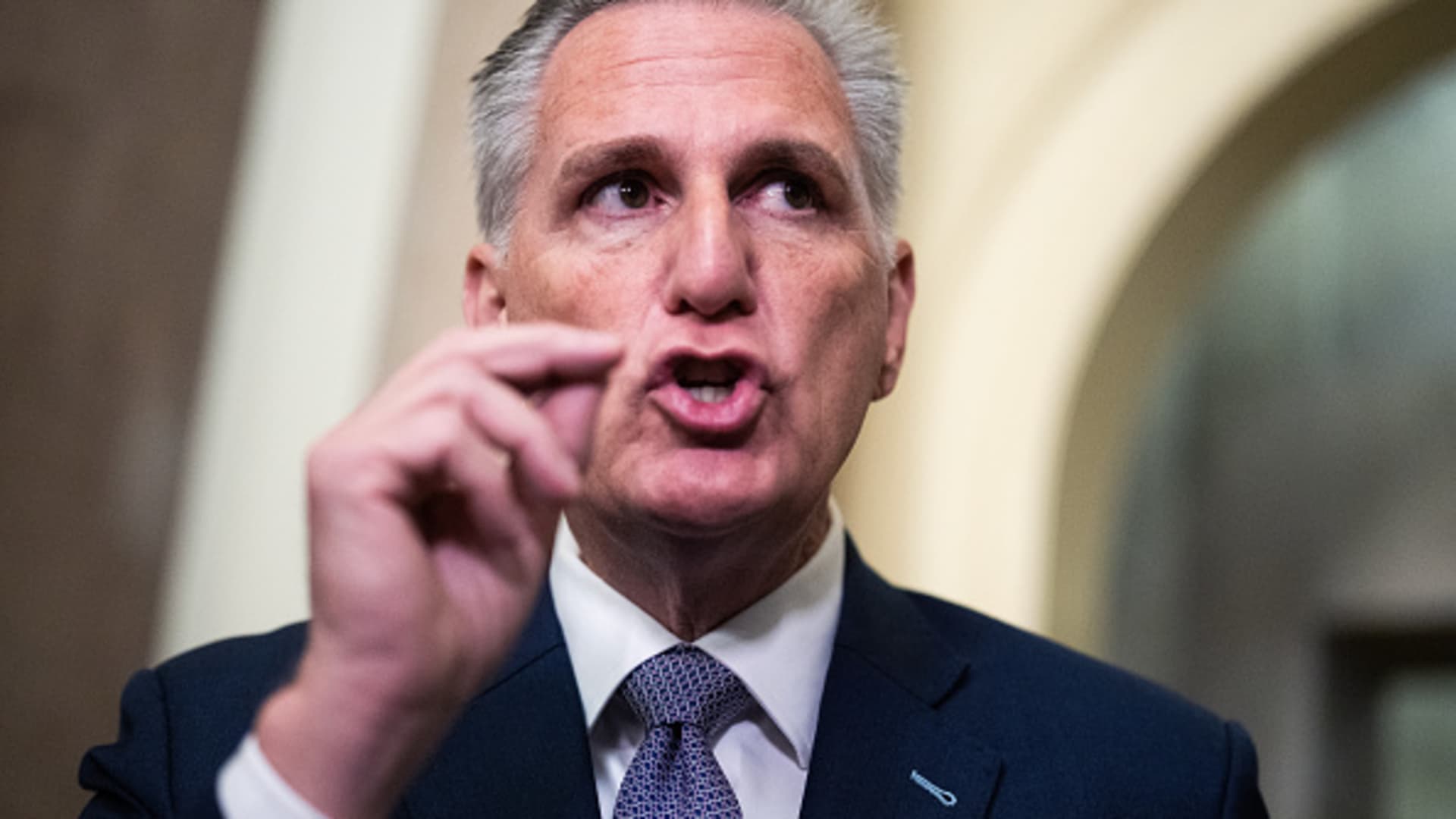 Speaker McCarthy criticizes Senate measure, says House will get bill done to avoid shutdown