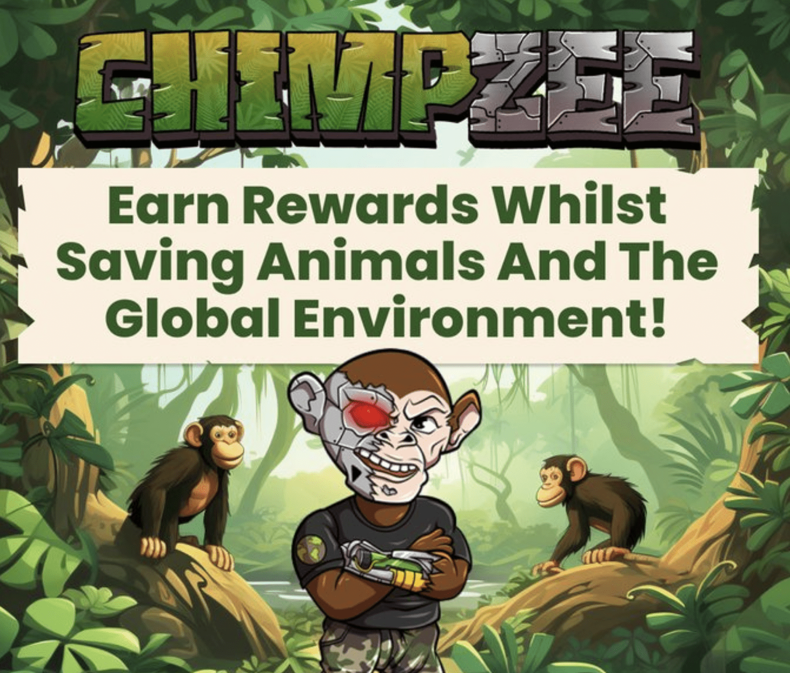 New Presale Milestone – Chimpzee Burns 1 Billion Tokens, Makes Donations to Save Wildlife in Ukraine